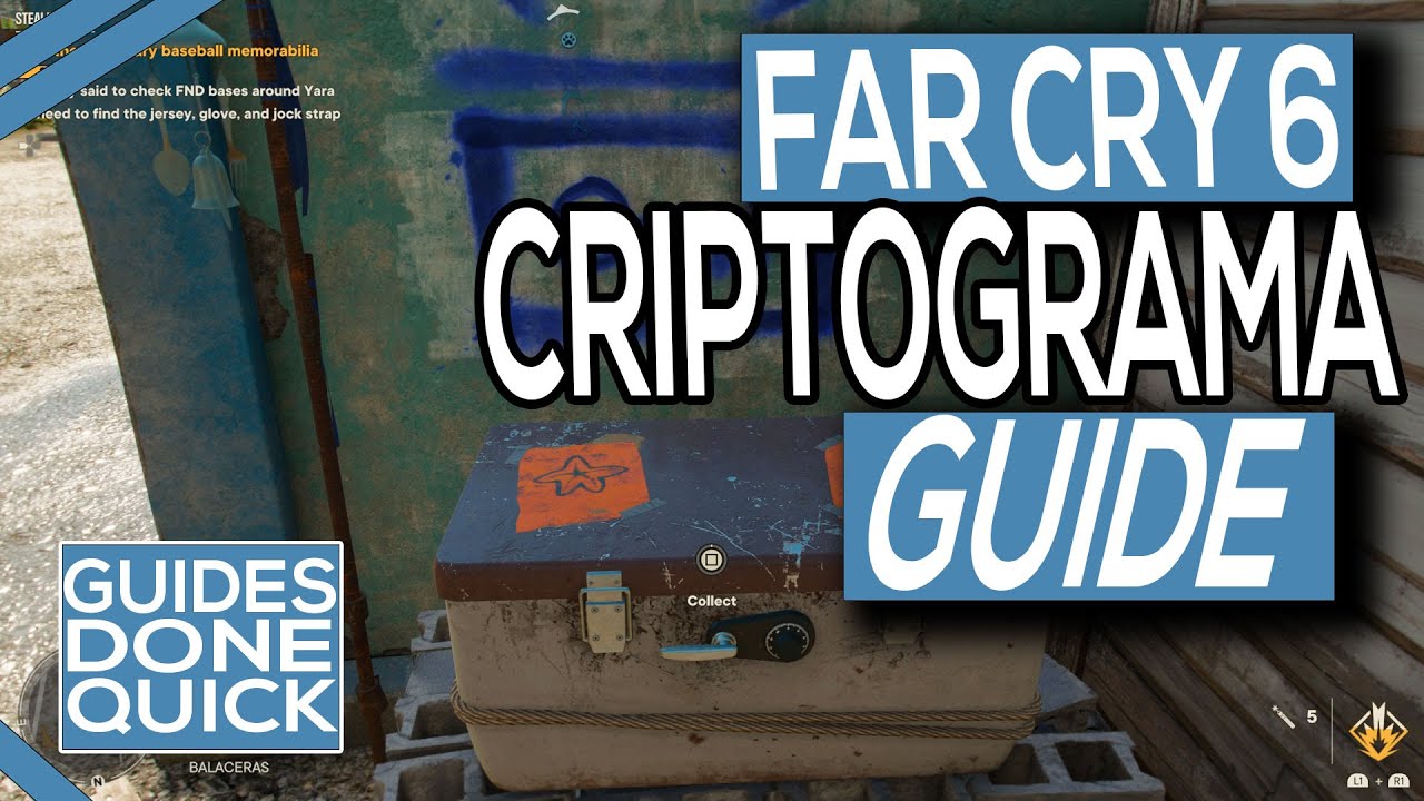 Far Cry 6 El Dorado Cabins Criptograma Chest Guide