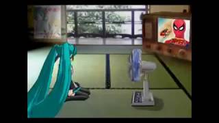 Miku Hatsune gets in The Job