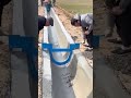 the process of making a gutter #construction #gutter #popular #viralshorts #shorts