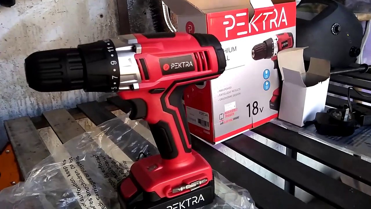 Atornillador Pektra 18V - YouTube