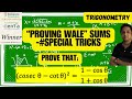 Trigonometry "PROVING WALE" Problems - 8 #tricksandtips #board2025