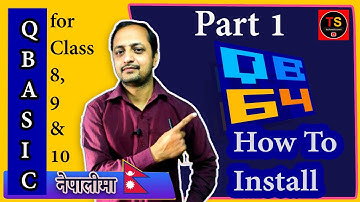 1. Download QBASIC IDE || Complete QBASIC course in Nepali || By GD Sir