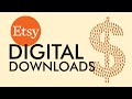 MASTERCLASS - HOW TO MAKE & SELL DIGITAL FILES on ETSY - SVG, EPS, DXF, PNG Creation & Sales