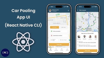Car Pooling App UI in React Native CLI | BlaBlaCar Clone in React Native CLI | GoPoolar