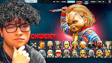 *NEW* CHUCKY UPDATE is INSANE in WARZONE!! 🔪  (NEW CHUCKY SKIN)