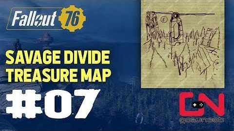 Fallout 76 - Savage Divide Treasure Map #07 Location