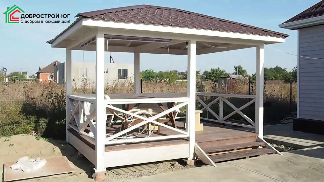 Станица Марьинская - обзор готового дома - YouTube