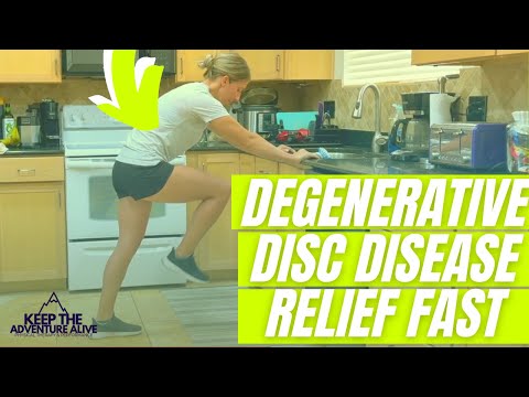 BEST EXERCISES For Degenerative Disc Disease in just 10 MINUTES | Dr. Alyssa Kuhn