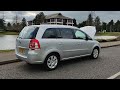 ML58UBD Vauxhall ZAFIRA 2.2 Petrol Automatic 7 Seater.