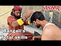 Asmr  bangali baba doing his total best  head to toe relaxing therapy  insomnia massage