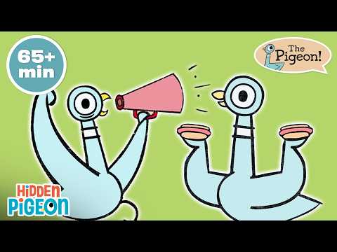 🐦 ALL The Pigeon Books! 📚 | The Pigeon Finds a Hot Dog! + MORE! | Hidden Pigeon Channel