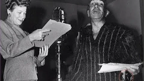 Al Jolson and Fannie Brice on Shell Chateau 14 Sep...