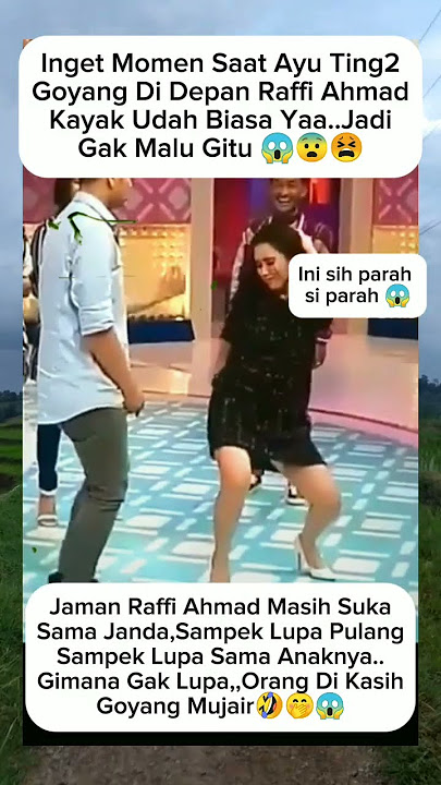 ayu ting2 semangat banget joget depan suami orang🤭#ayutingting#raffiahmad#shorts#shortvideo#nagita