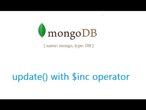 Increment($inc) operator: MongoDB