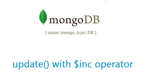 Increment($inc) operator: MongoDB
