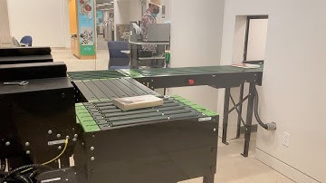 San Francisco Public Library Book Return Belt Conveyor System San Francisco California