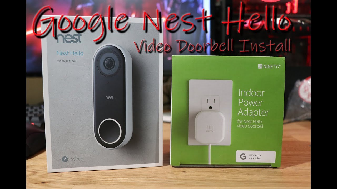 power adapter for nest hello video doorbell