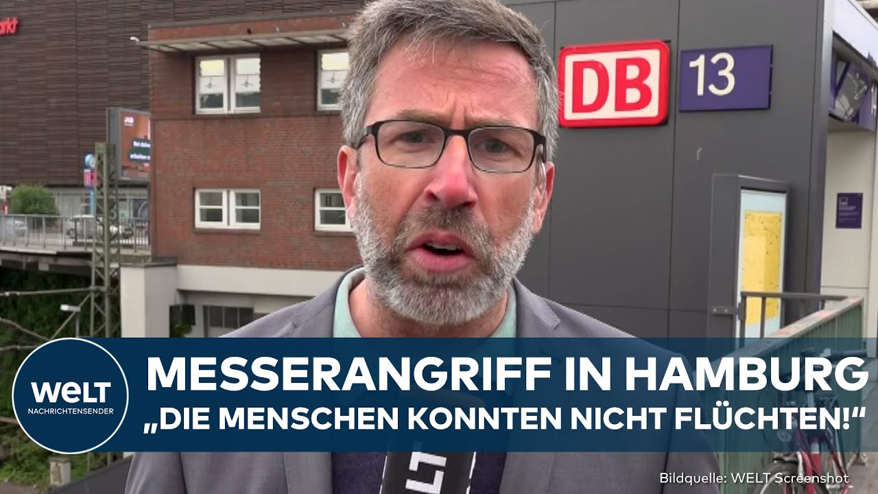 HAMBURG: Heftiger Messerangriff! Viele Verletzte in Lebensgefahr! Frau festgenommen!