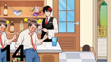 Brain Puzzle 2 Level 14 Help The Drunk Customers Leave To Close The Shop Walkthrough Solution