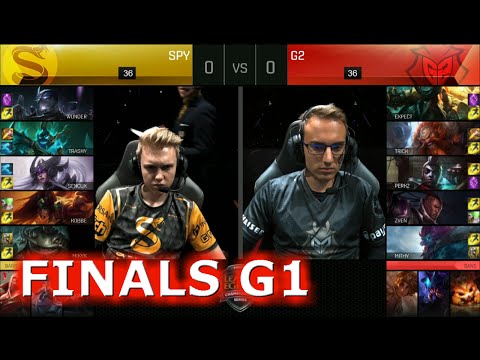 Splyce vs G2 eSports | Game 1 Grand Finals S6 EU LCS Summer 2016 PlayOffs | SPY vs G2 G1 Final