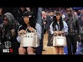 Offsets wife cardi b attend the knicks game with a 300k birkin bag 