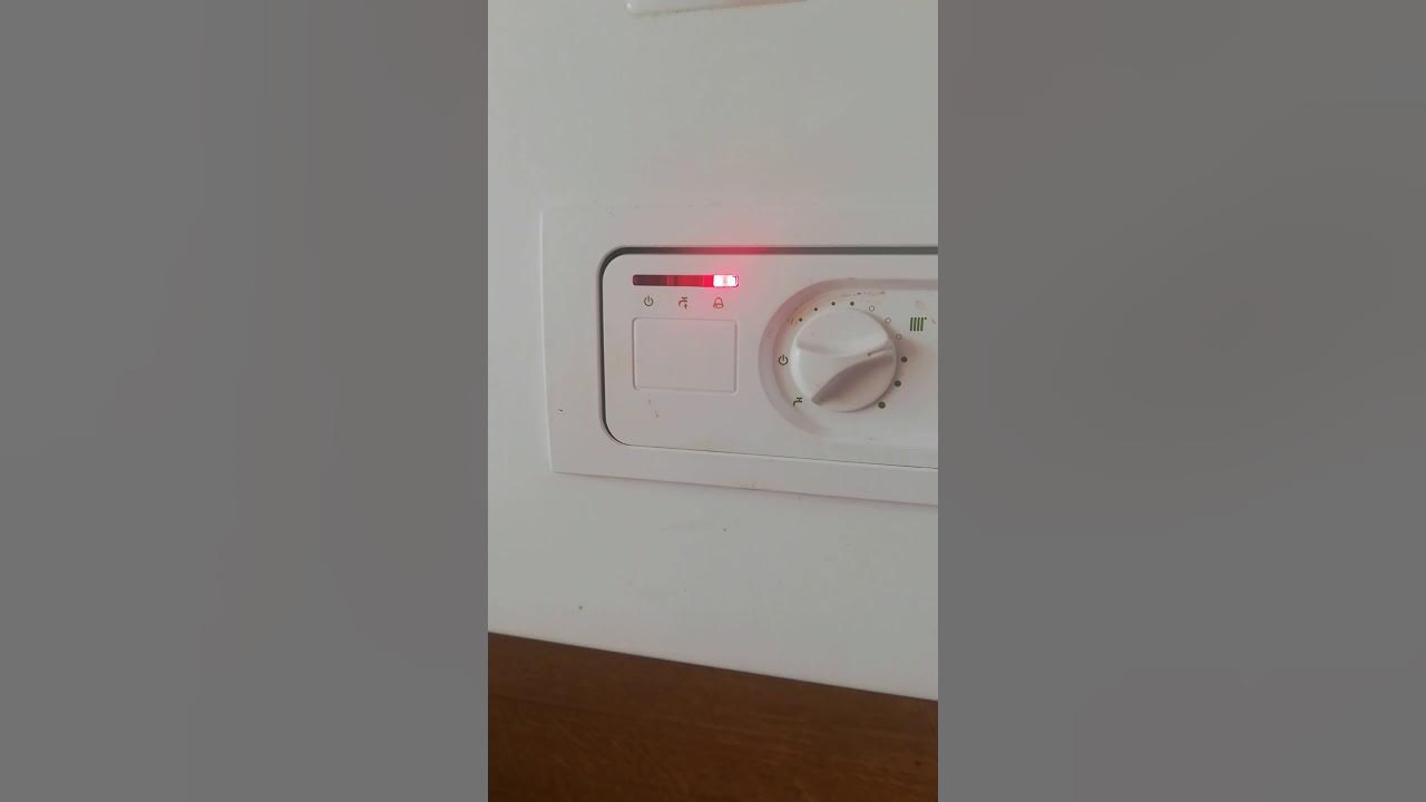 Vokera maxim, low water pressure fix/red bell error fix YouTube