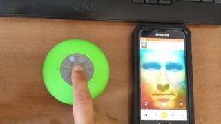 BTS - 06 Bluetooth Water Resistant Shower Speaker screenshot 3