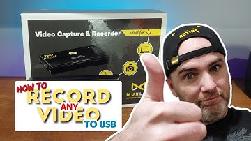 How to record ANY video to USB stick without a computer. Replacing all my equipment with one device