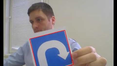 Traffic signs recognition with OpenCV