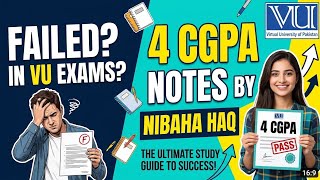 VU EXAM PREPARATION NOTES