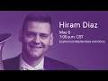 HIRAM DIAZ LIVESTREAM REMINDER!