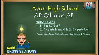 Avon High School - AP Calculus AB - Topic 8.8 - Ex 1 parts b & d and Ex 2 parts b-e (Video 2 of 3)
