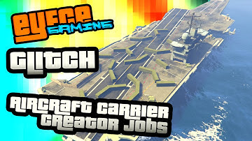 Gta 5 Glitch - Aircraft Carrier In Creator - Custom Jobs On the  Gta Heists Air Craft Carrier