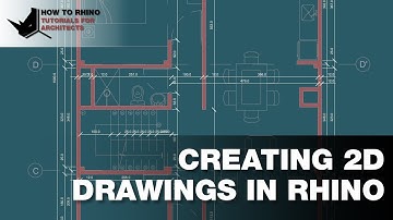 Rhino for Architects - Creating 2D drawings