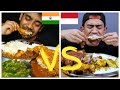 Indian VS Indonesian Mukbangers