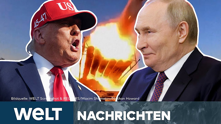 UKRAINE: "Ich werde Moskau in Grund und Boden bombardieren!" Trump redet Klartext mit Putin | STREAM