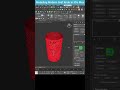 Speed Modeling: Creating a Modern Graf Knob #shorts #tips #3dsmax #modelling