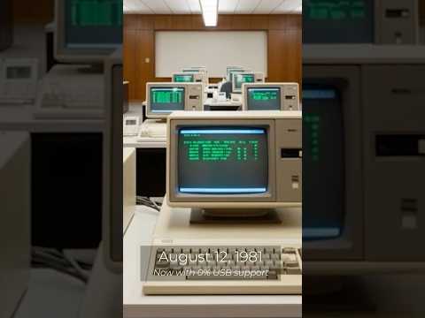 HI Aug 12 I First PC #history #shorts #facts #ibm #todayinhistory