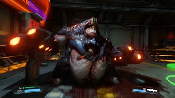 DOOM - SnapMap #3 - 5 - Easy Glory Kill Gameplay (Hell Knight, Mancubus, and Pinky) (HD) [1080p]