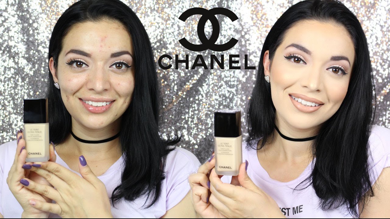 New! Chanel Ultrawear Flawless Liquid Foundation Review and Demo