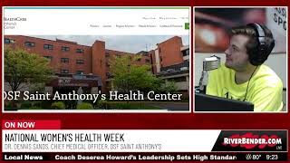 Our Daily Show! With CJ:OSF Healthcare, Blog Talk, and More!