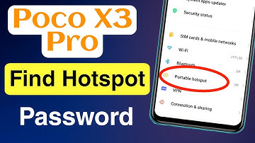 How to Change Hotspot Password in Poco X3 Pro | Poco X3 Pro Wifi Hotspot Password Settings