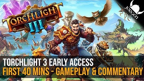 Torchlight 3 Early Access - First 40 mins gameplay (with commentary and thoughts)