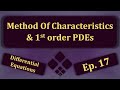 Method of Characteristics & 1st Order PDEs