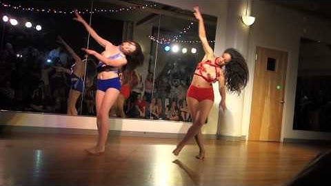 Fall for Zouk Festival Sarah & Kiyana Contemporary Zouk Routine