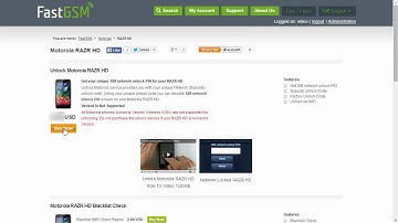 How To Unlock Motorola RAZR HD XT925 by Unlock Code
