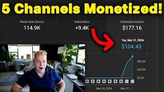 I Used AI to Monetize 5 YouTube Channels in Only 10 Days