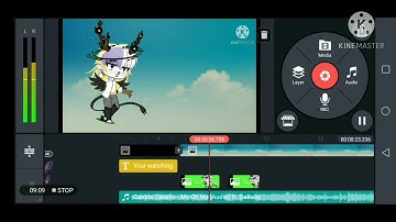 How to make a gacha life /club intro in kinemaster