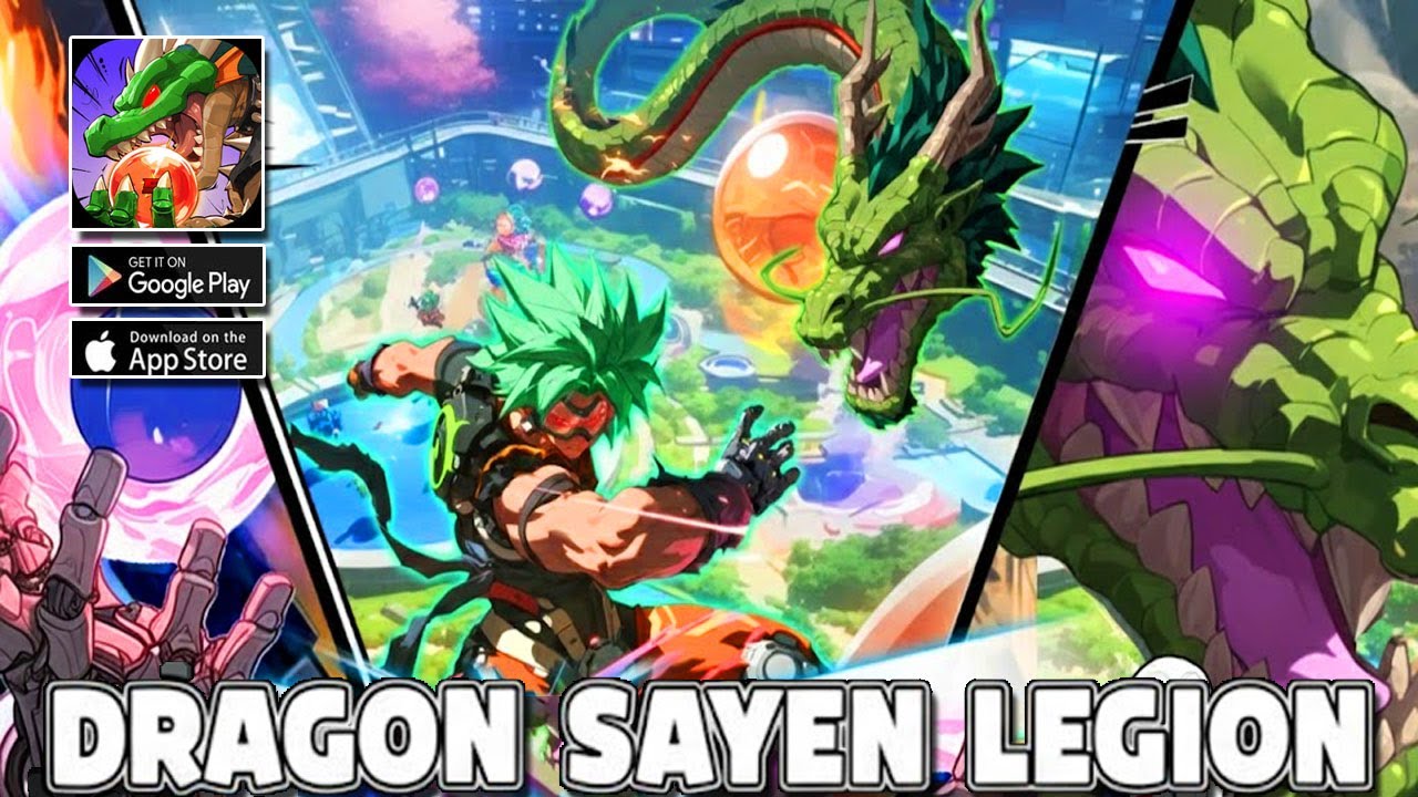 Dragon Sayen Legion Gameplay | Android Dragon Ball Game