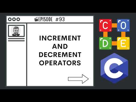 Increment & Decrement Operators | Ep. 93 | C Programming Language